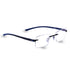Sirts Rectangular Matte Black Blue EP2518 (Including Anti-Glare Lens)